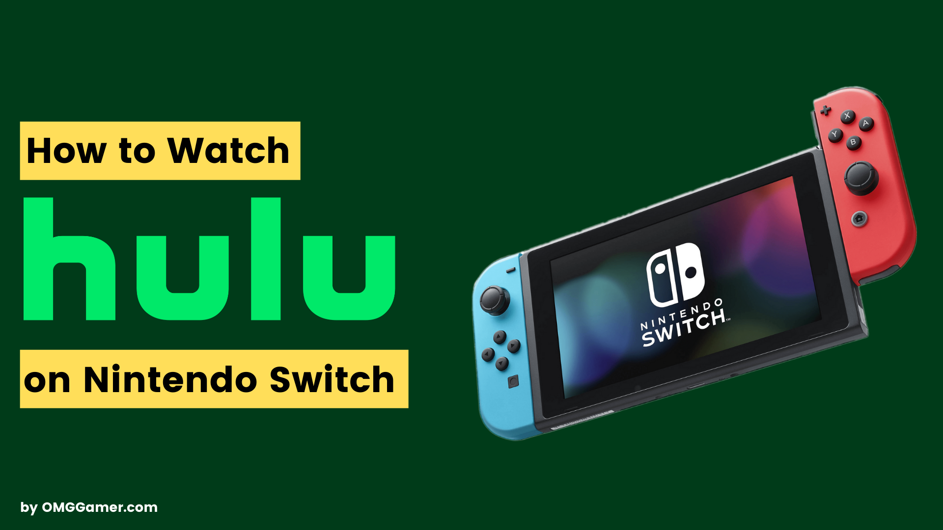 How to Watch Hulu On Nintendo Switch [2024] | Hulu On Switch
