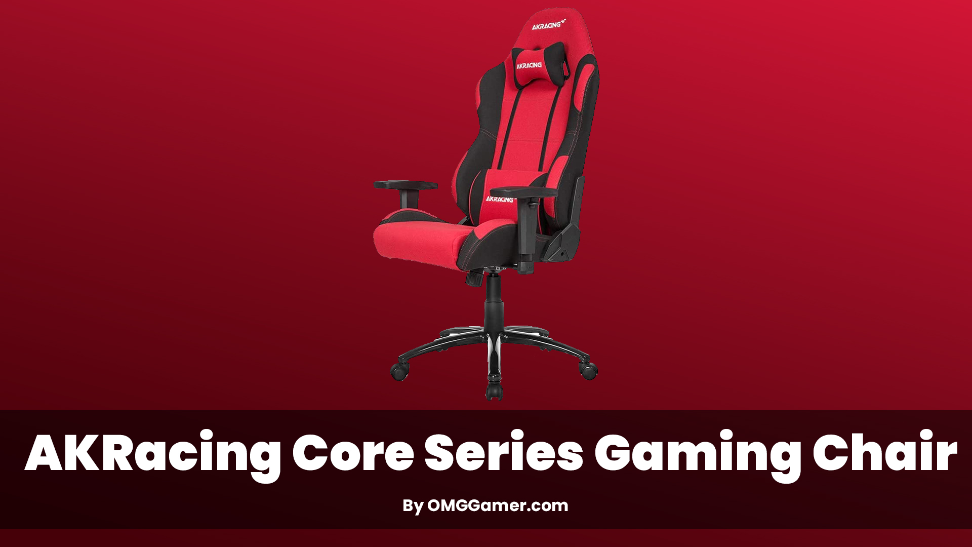 AKRacing Core Series: Red and Black Gaming Chair