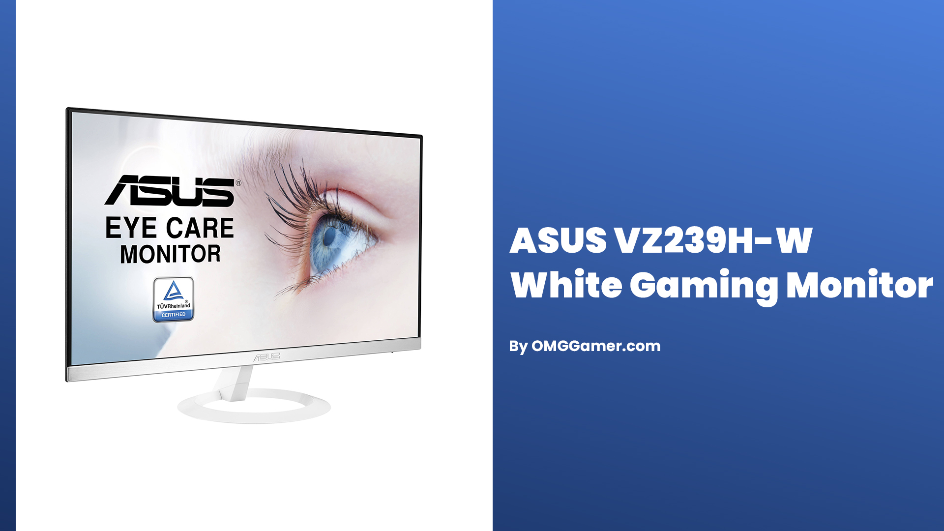 ASUS VZ239H-W White Gaming Monitor