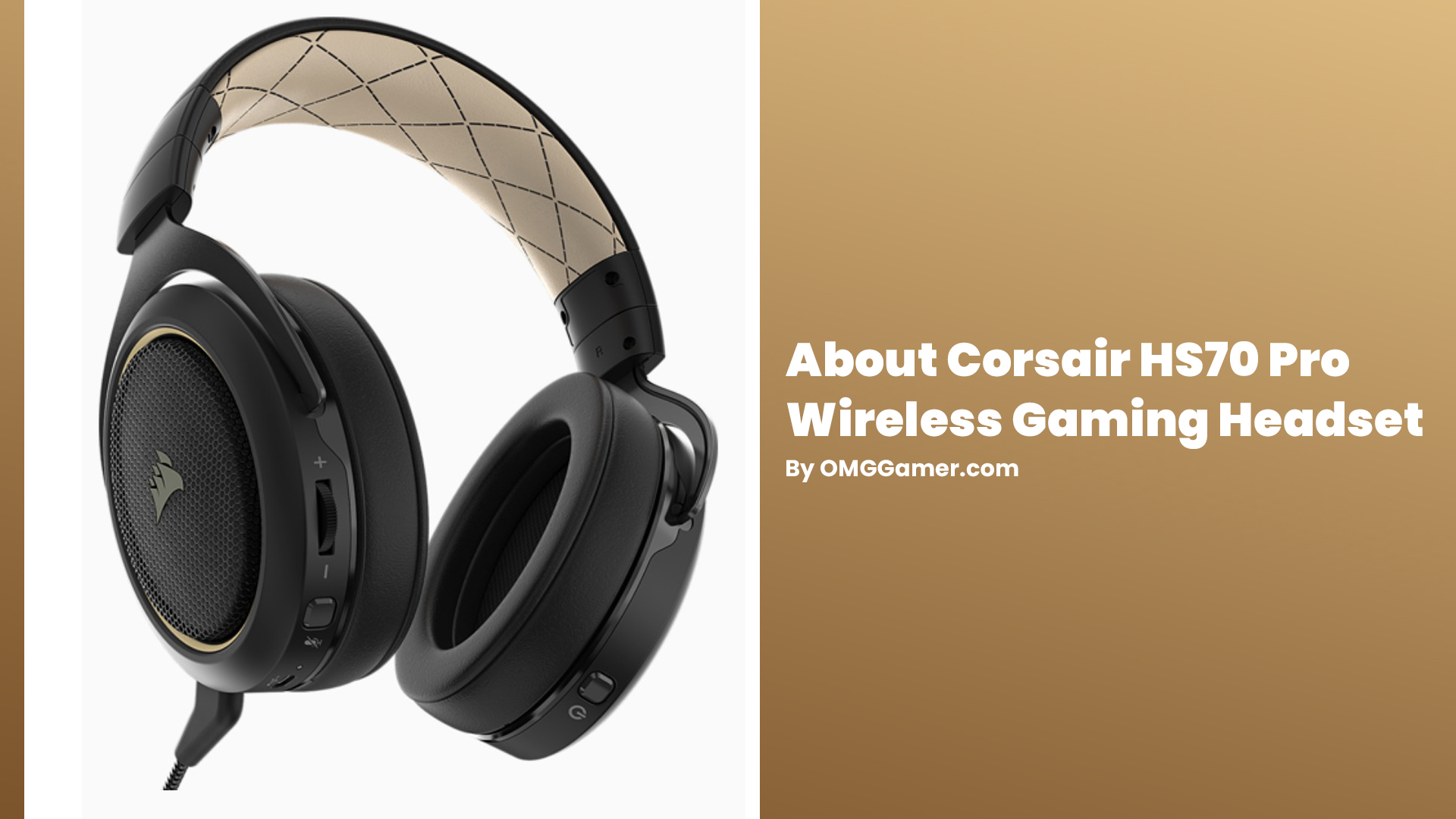 About Corsair HS70 Pro Wireless Gaming Headset