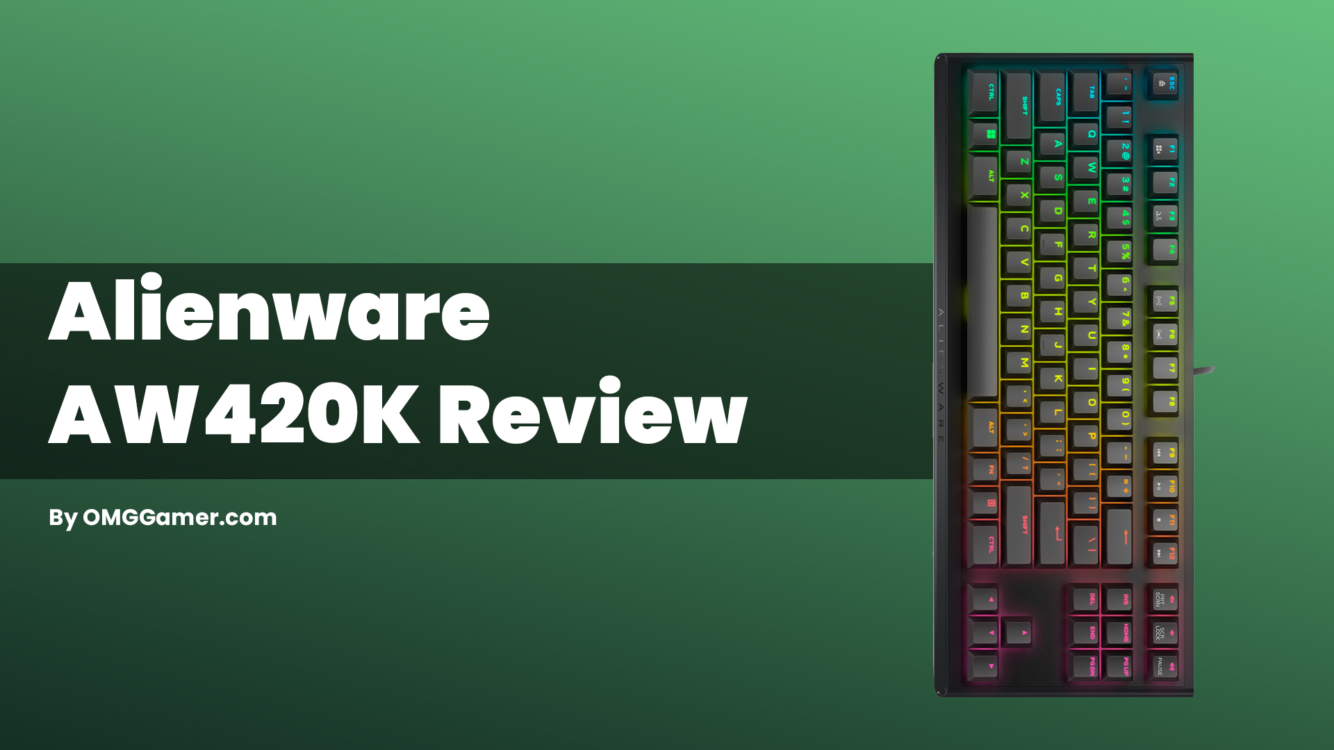 Alienware AW420K Review in 2024 [Gaming Keyboard]