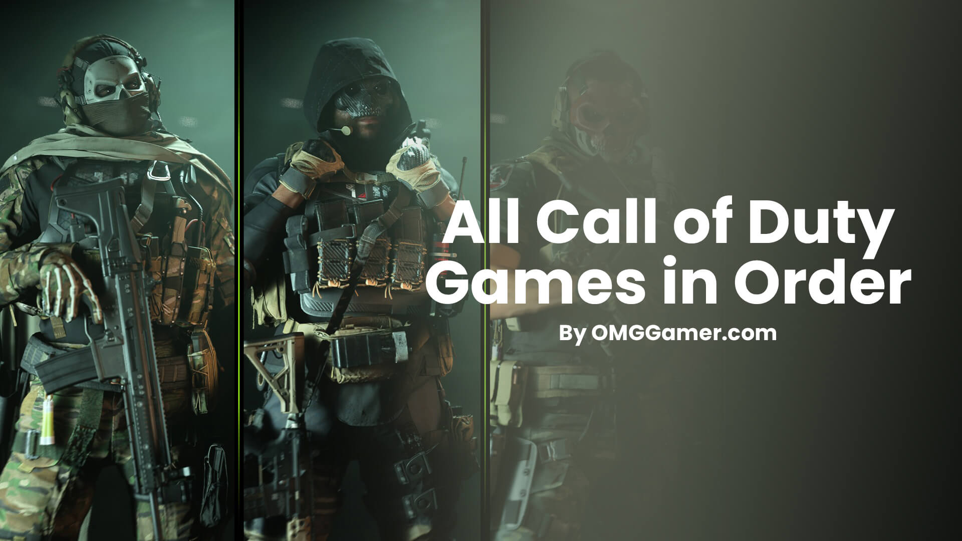All Call of Duty Games in Order [Complete List 2024]
