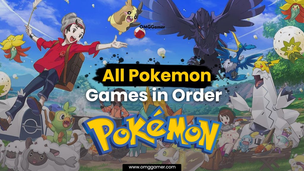 All Pokemon Games in Order [Complete List]