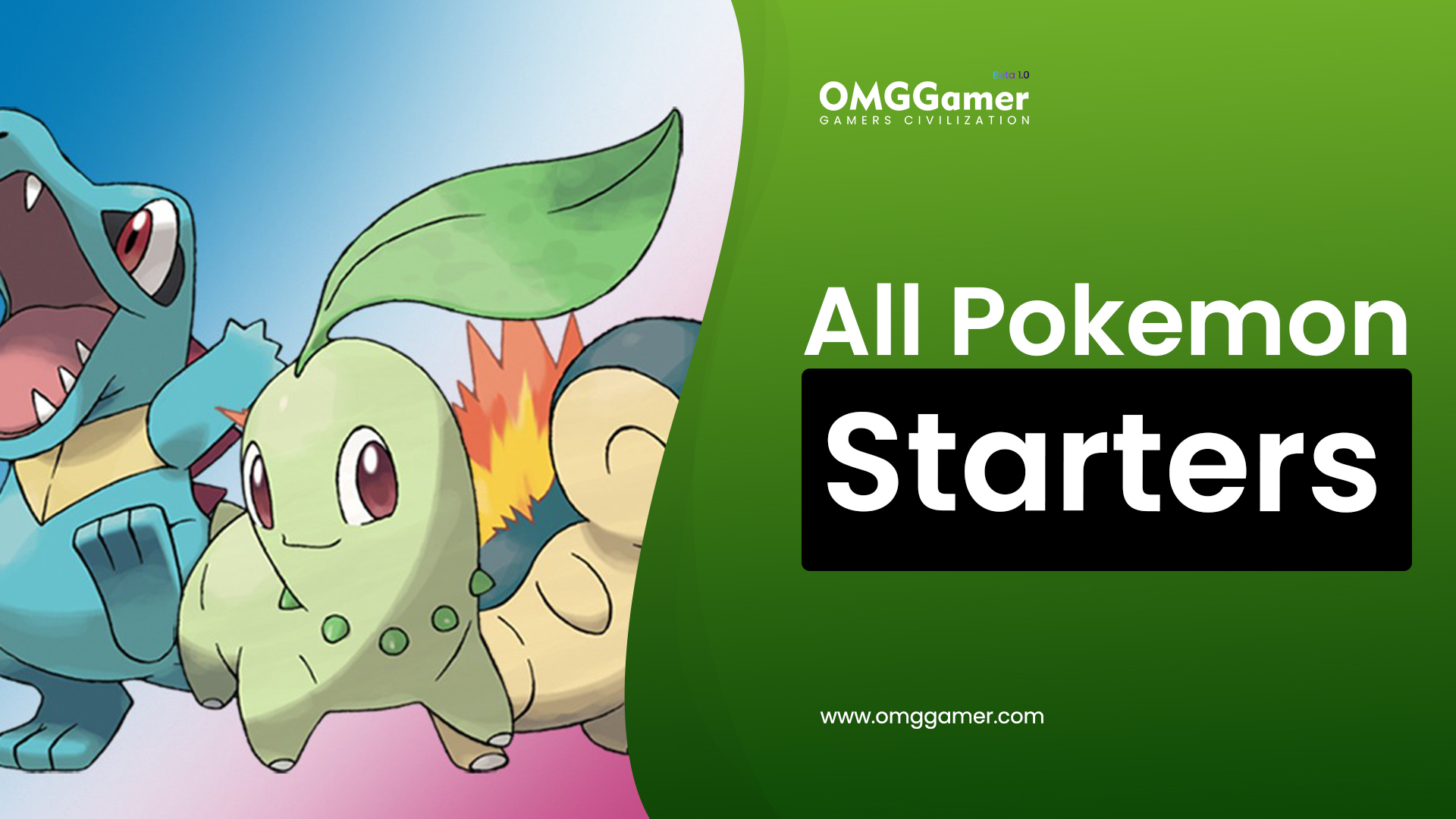 All Pokémon Starters [Complete List]