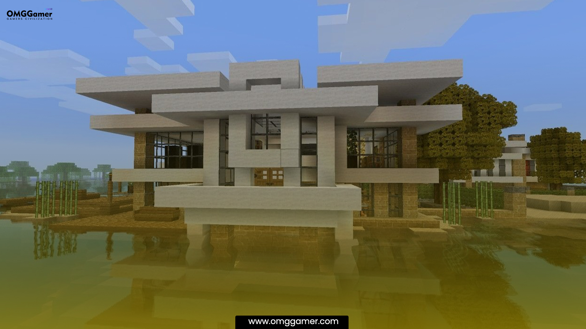 Beach Minecraft Mansion
