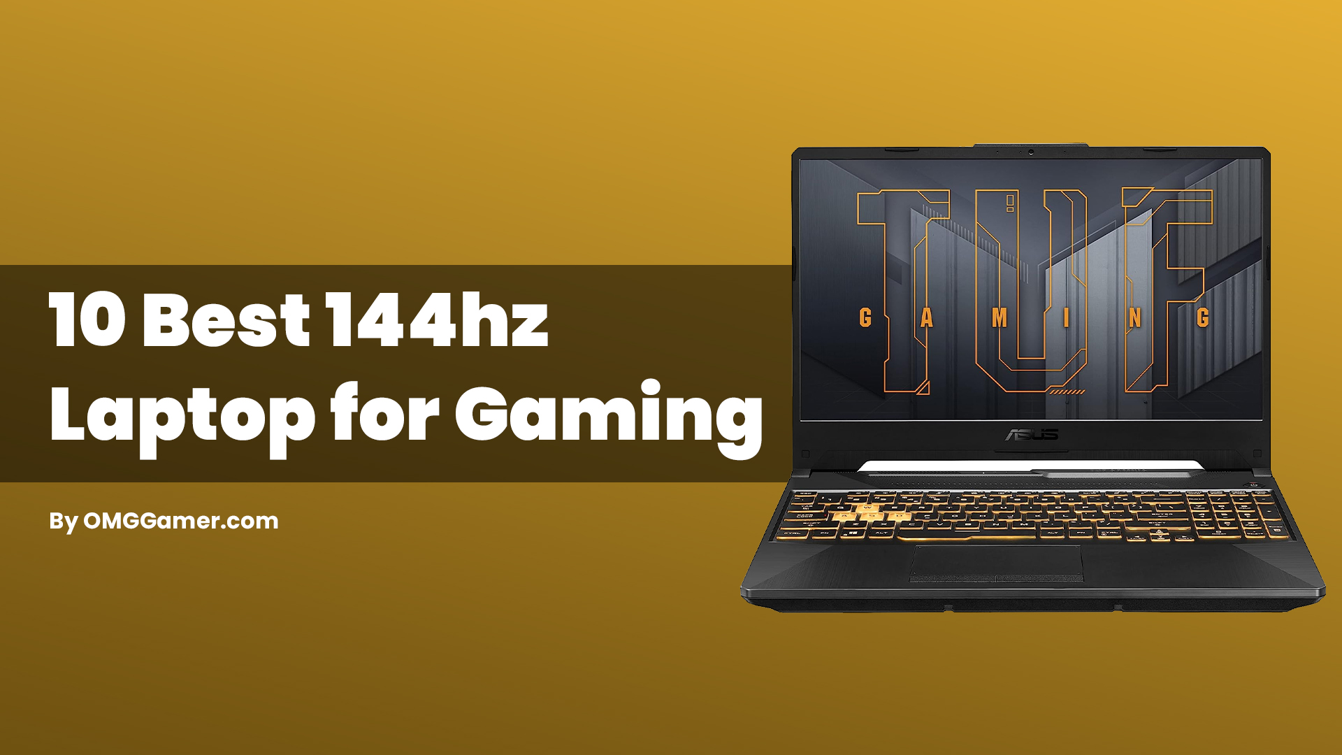 10 Best 144hz Laptop for Gaming in 2024 [Best Choice]