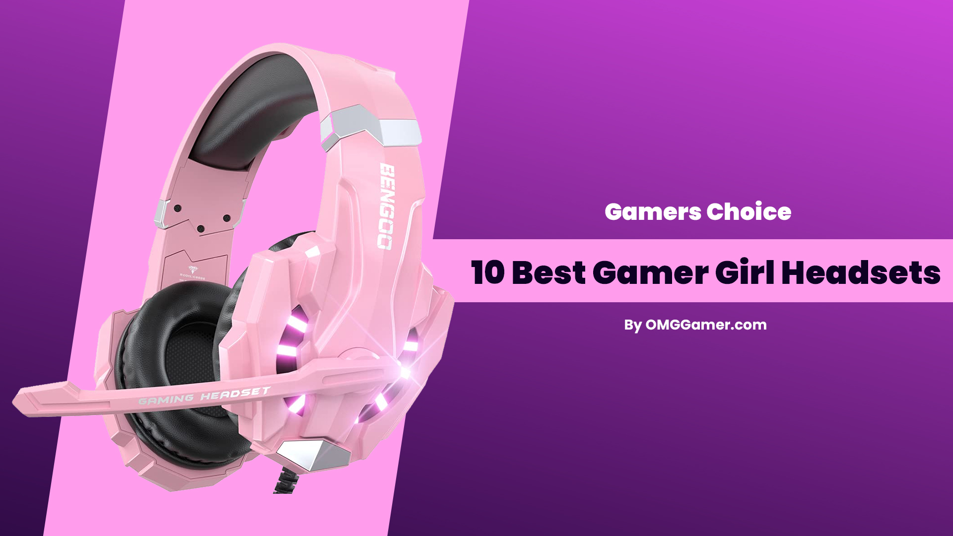 10 Best Gamer Girl Headset in 2024 [Pink Headphones]