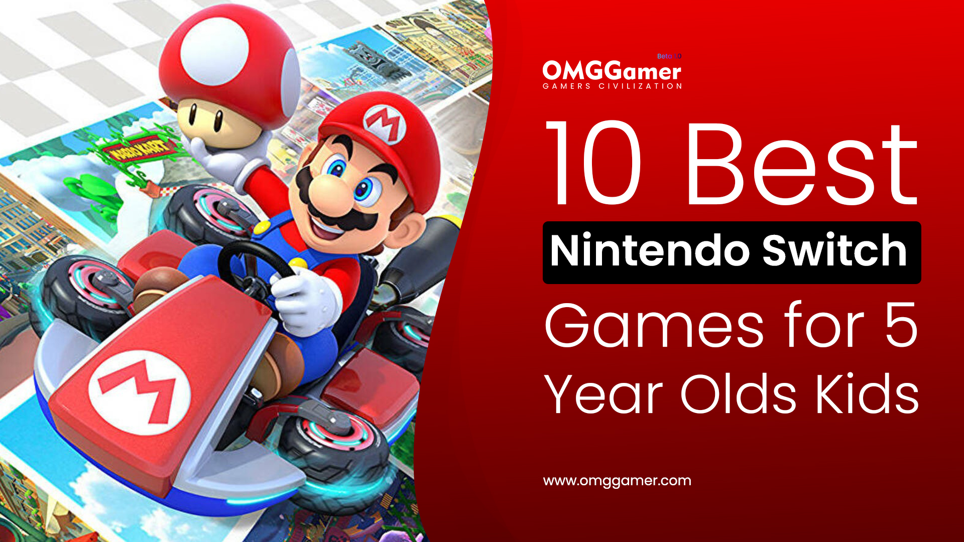 10 Best Nintendo Switch Games for 5 Year Old Kids in 2024