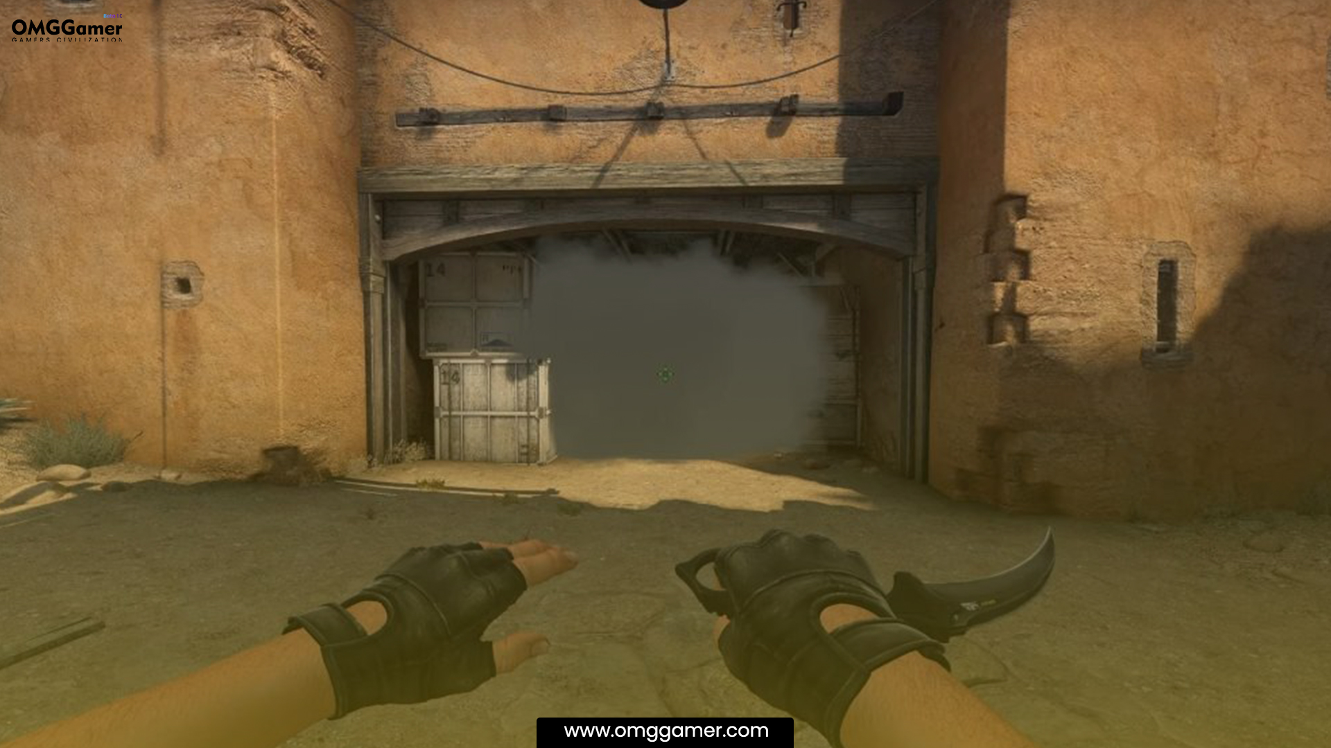 CT Spawn from Short: Smoke Spots in Dust 2