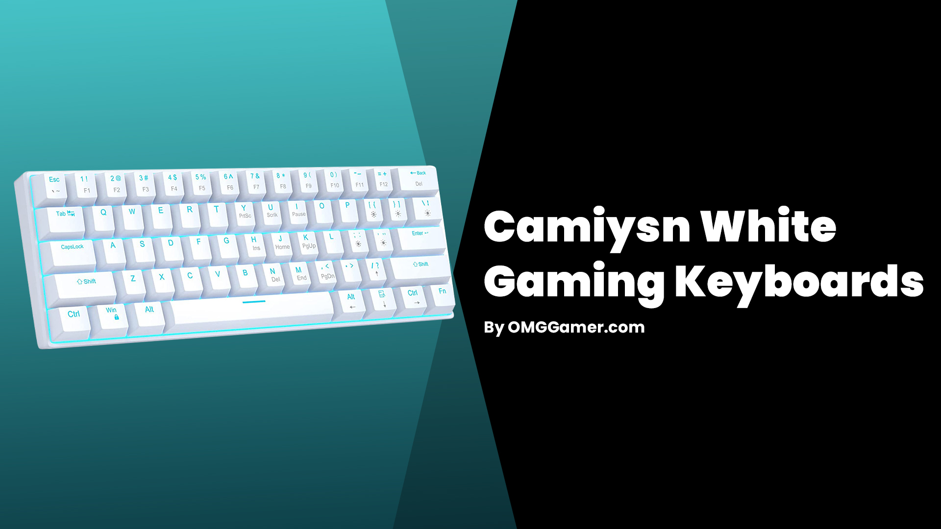 Camiysn White Gaming Keyboards