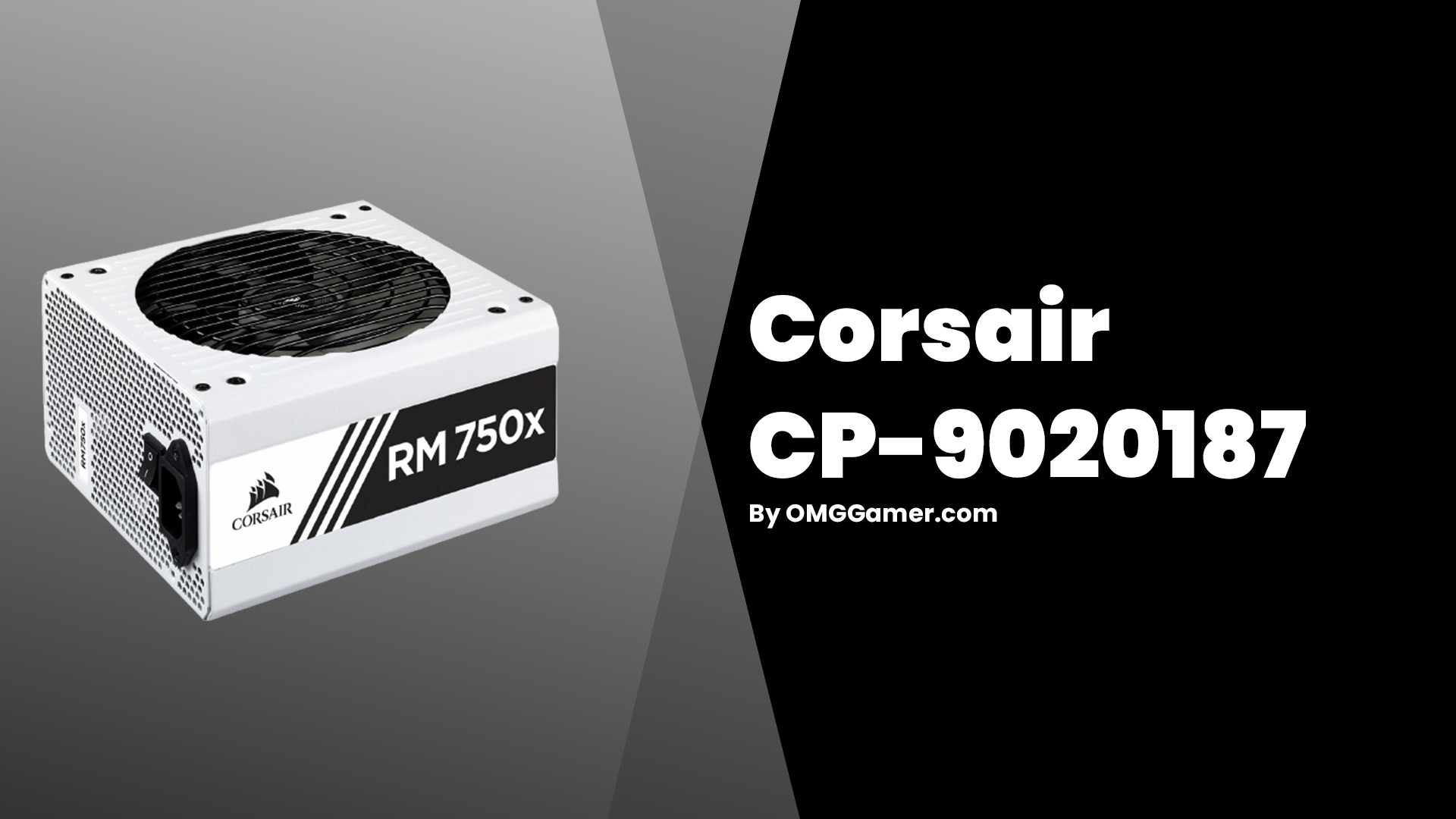 Corsair CP-9020187: White Power Supply for Gaming PC