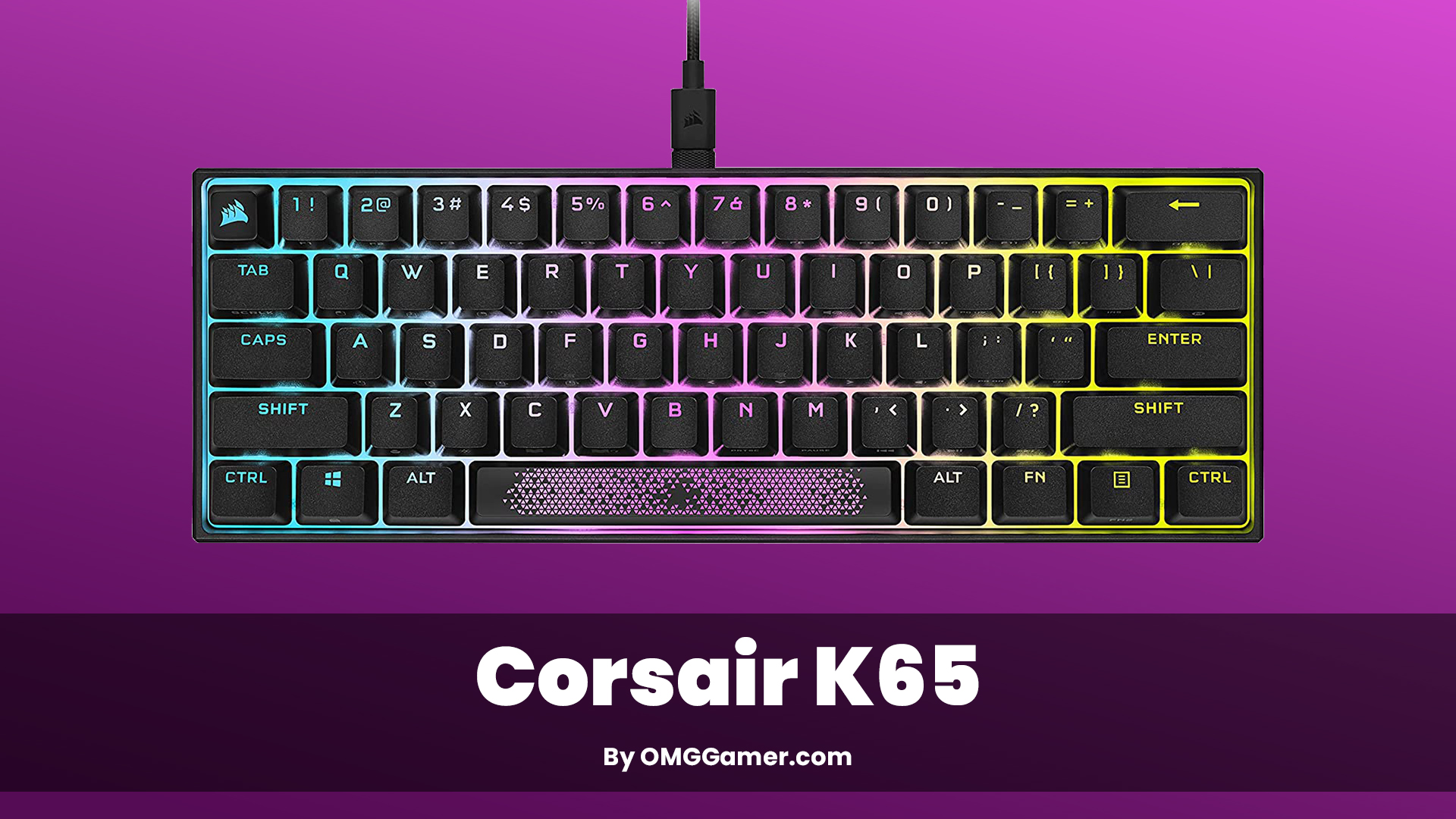 Corsair K65: Small Gaming Keyboard