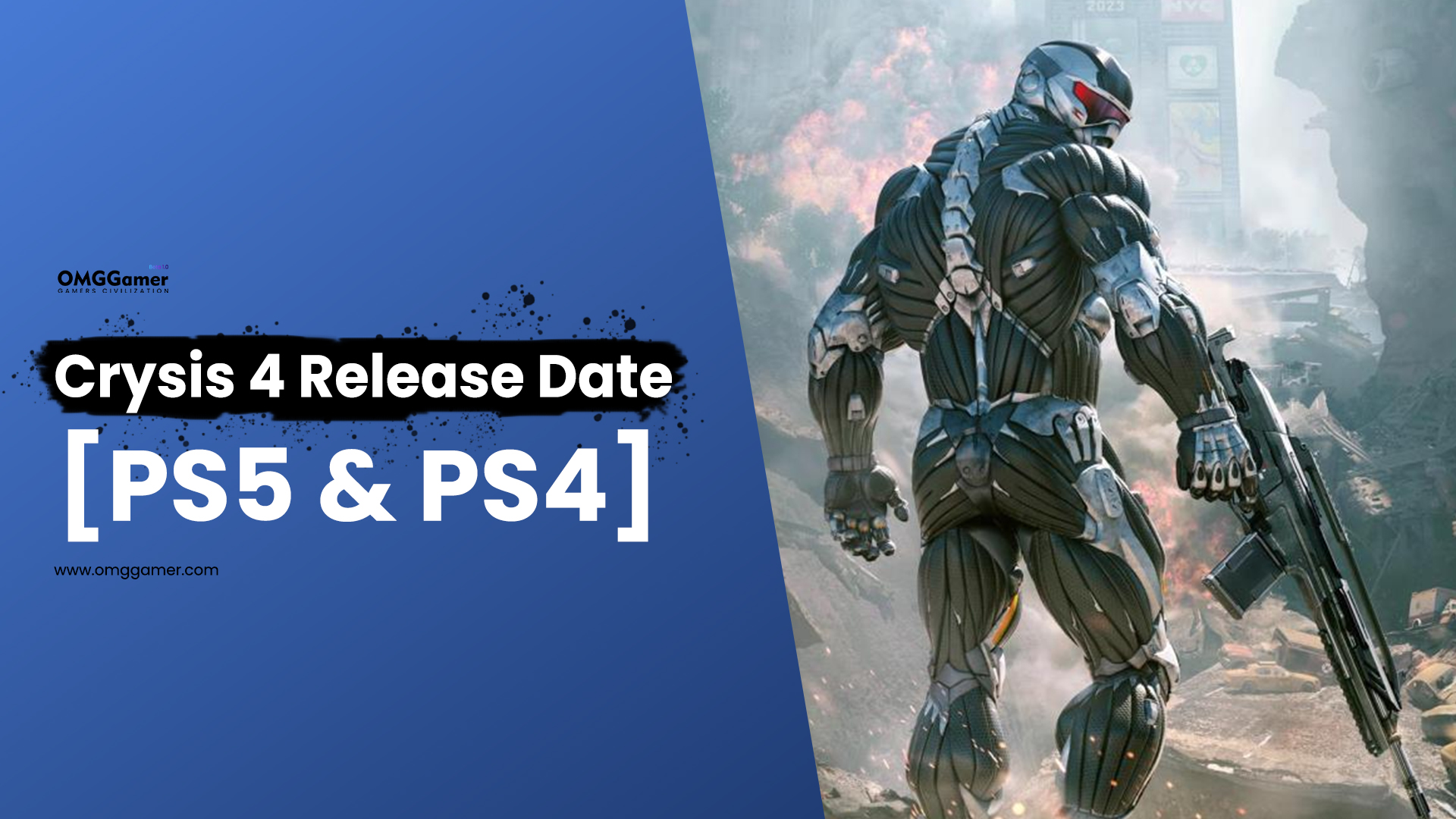 Crysis 4 Release Date [PS5 & PS4]