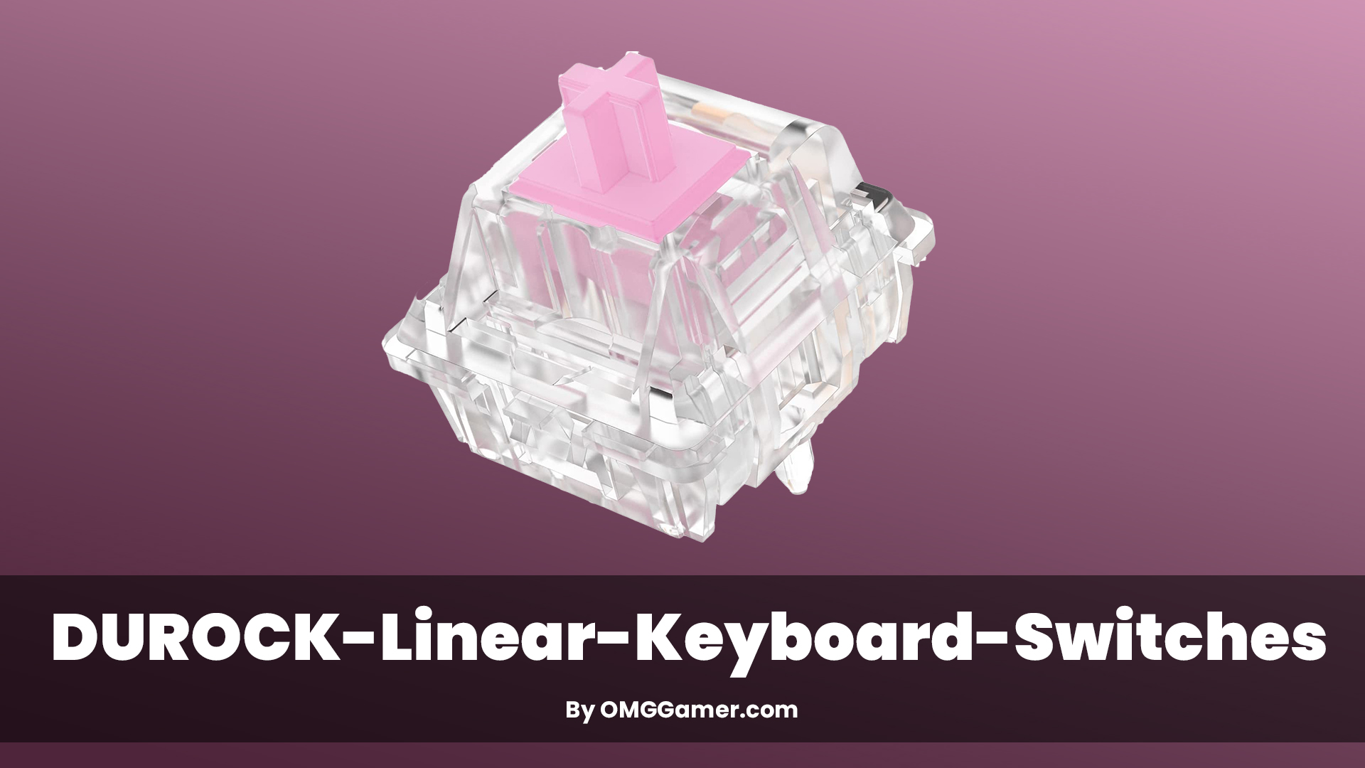 DUROCK Linear Keyboard Switches