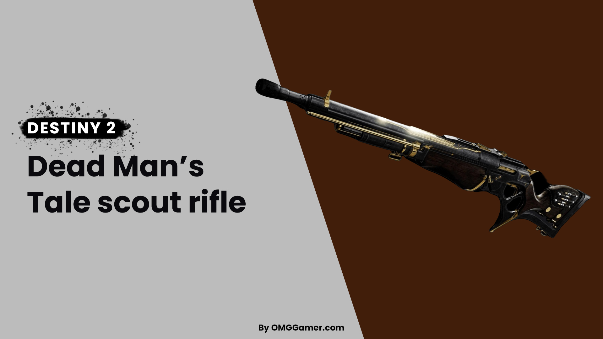 Dead Man’s Tale scout rifle: PVP Weapons Destiny 2