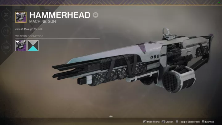 Destiny 2 Hammerhead-gun