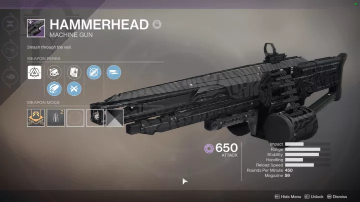 Destiny 2 Hammerhead-weapon-perks