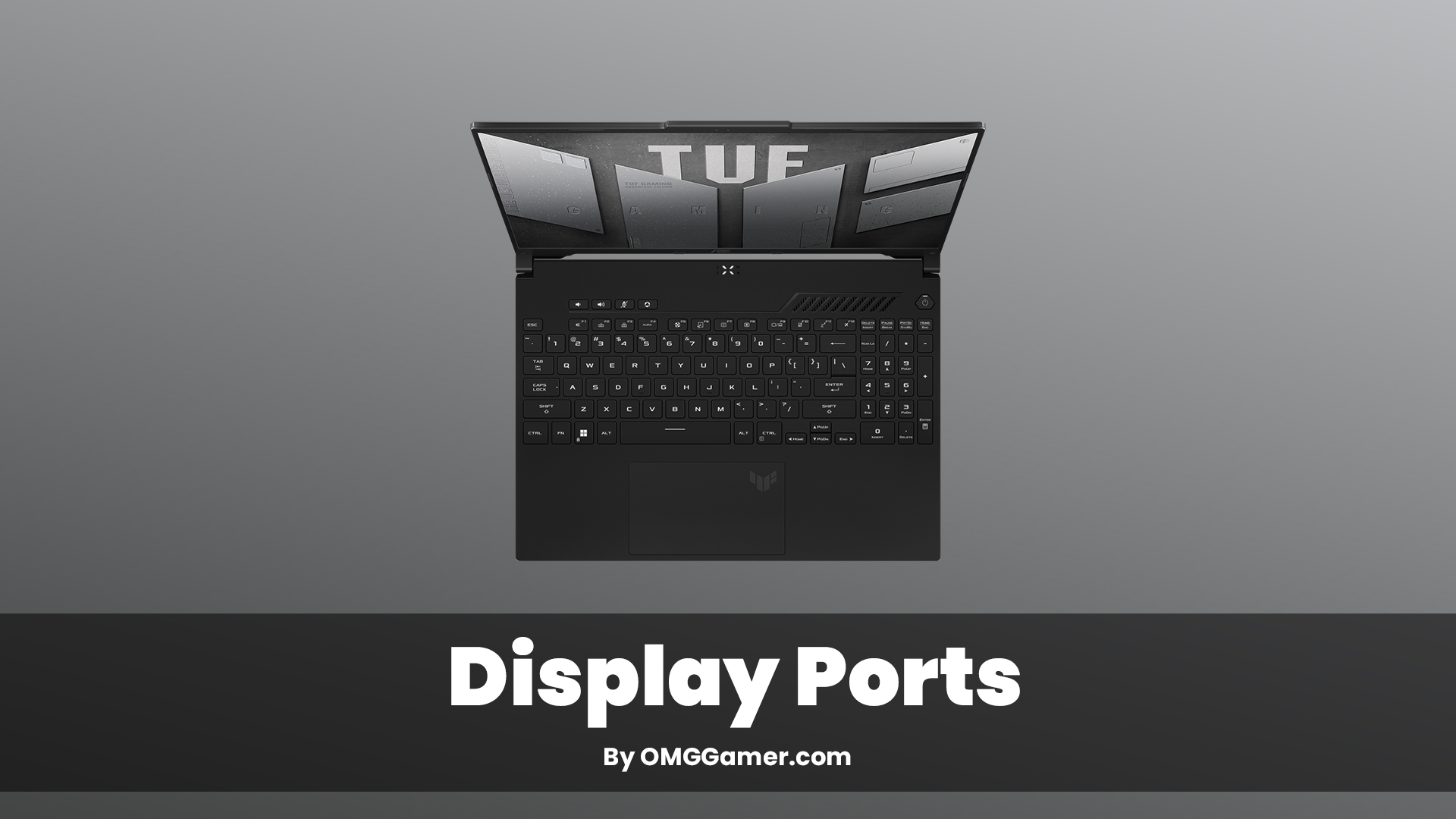 ASUS TUF Gaming A16 Display Ports