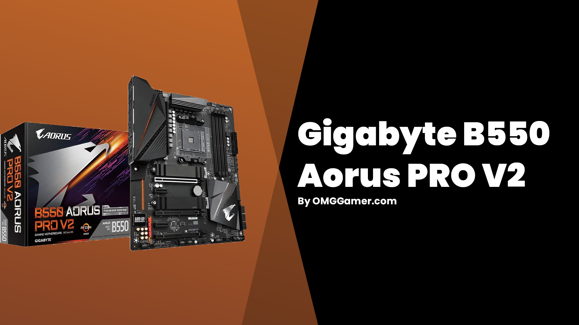 Gigabyte B550 Aorus PRO V2: Best Motherboards for Ryzen 9 5900x