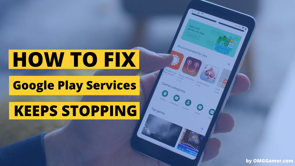 Google Play Services Keeps Stopping Error