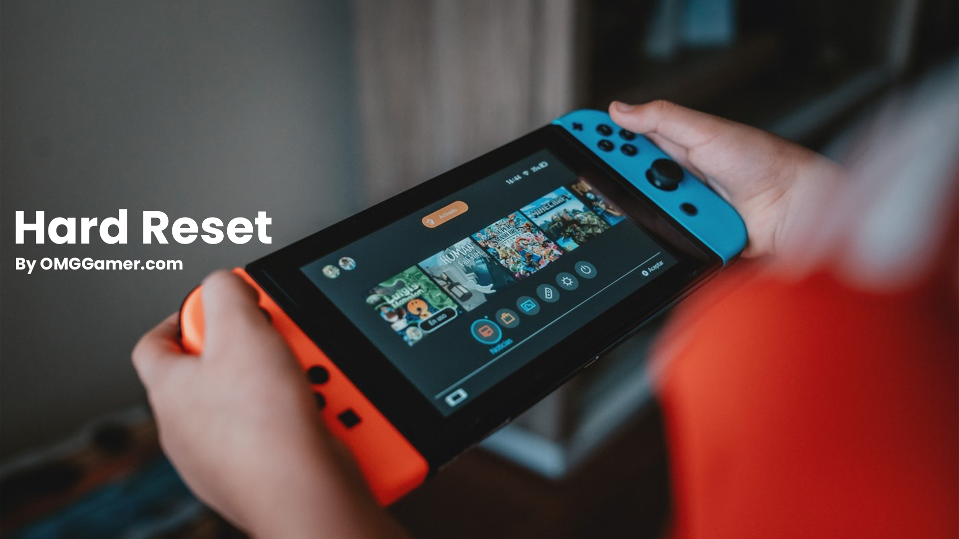 Hard Reset: Nintendo Switch Not Turning on