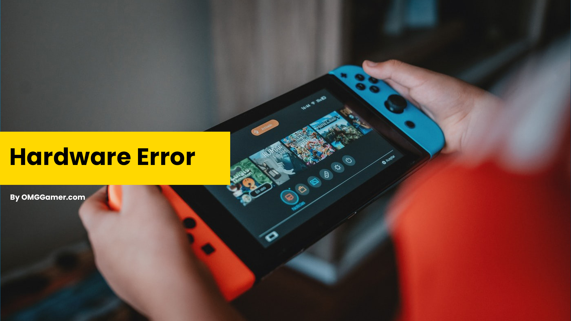 Hardware Error: Nintendo Switch Not Turning on