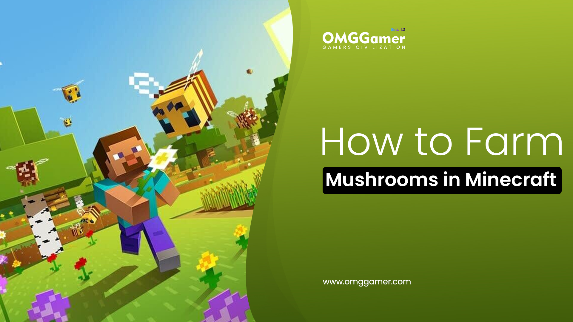 How to Farm Mushrooms in Minecraft