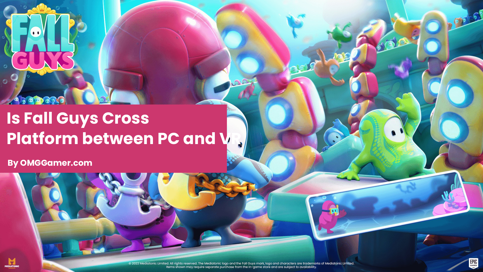 Is Fall Guys Cross Platform between PC and VR