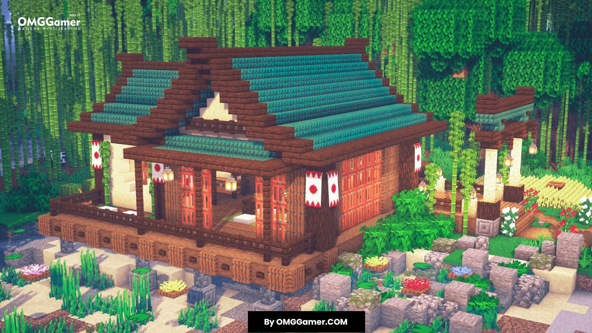 Japanese Style Minecraft House