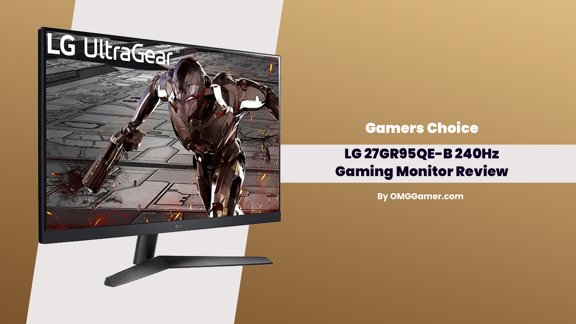 LG 27GR95QE B 240Hz Gaming Monitor Review in 2024