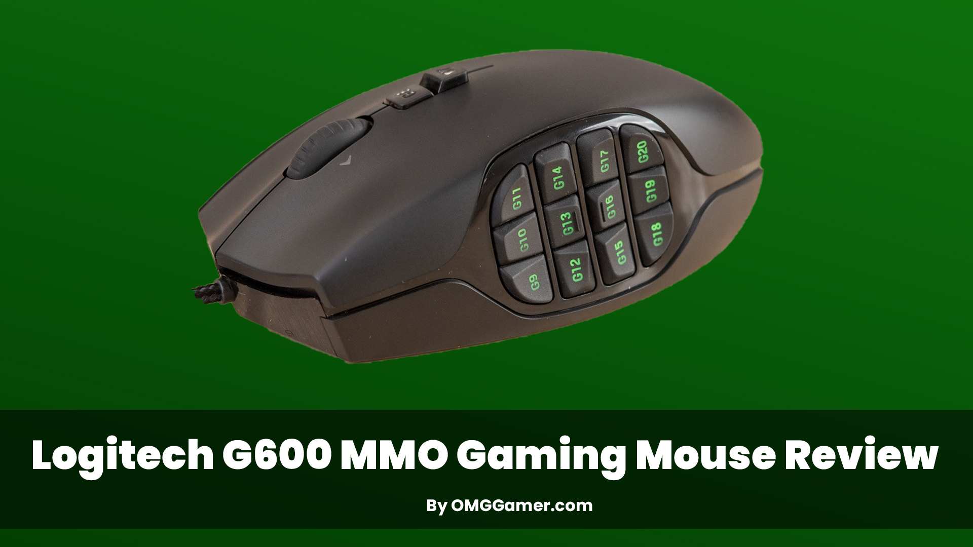 Logitech G600 MMO: Best MMO Mouse