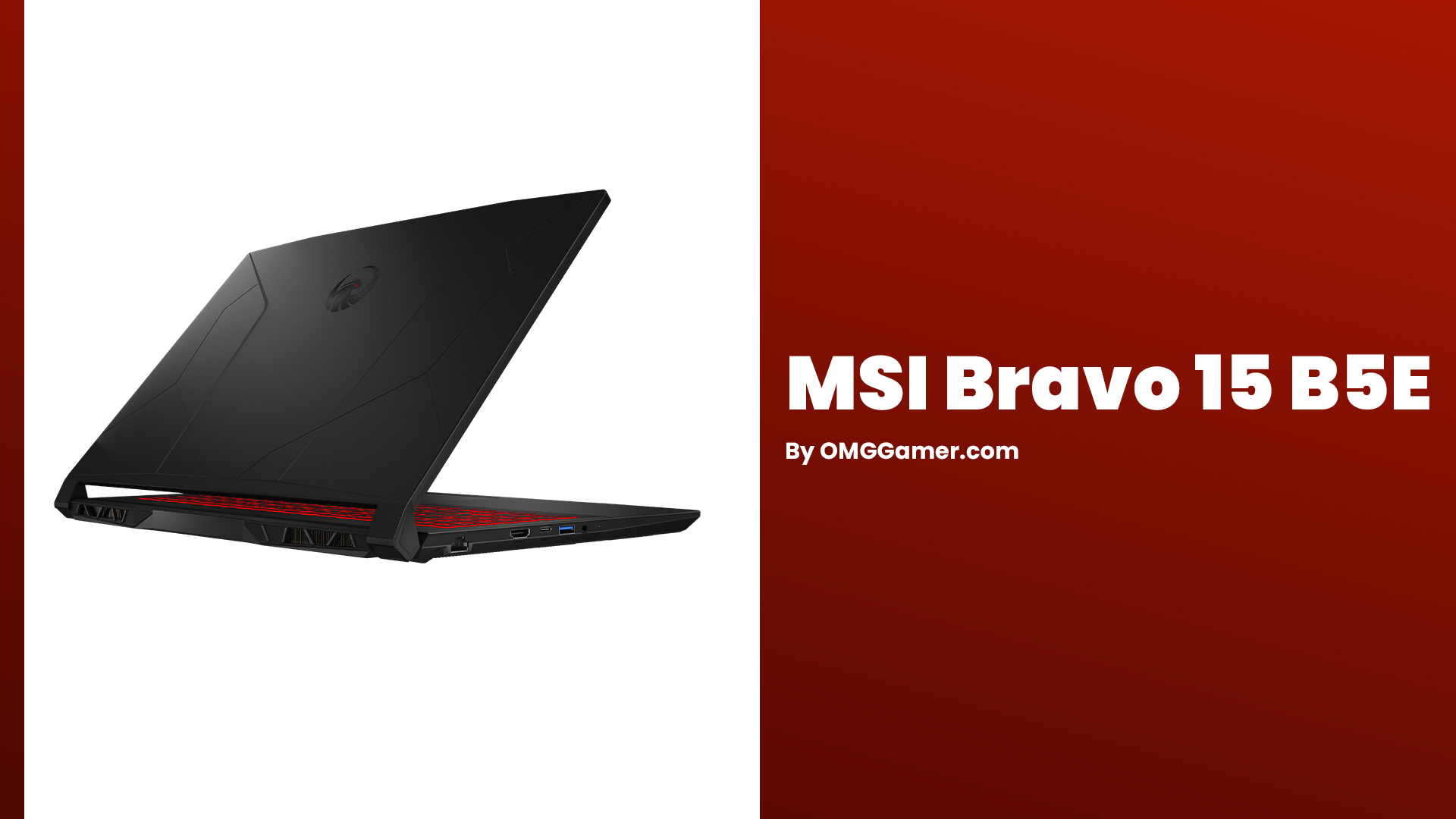 MSI Bravo 15 B5E: Best MSI Gaming Laptops