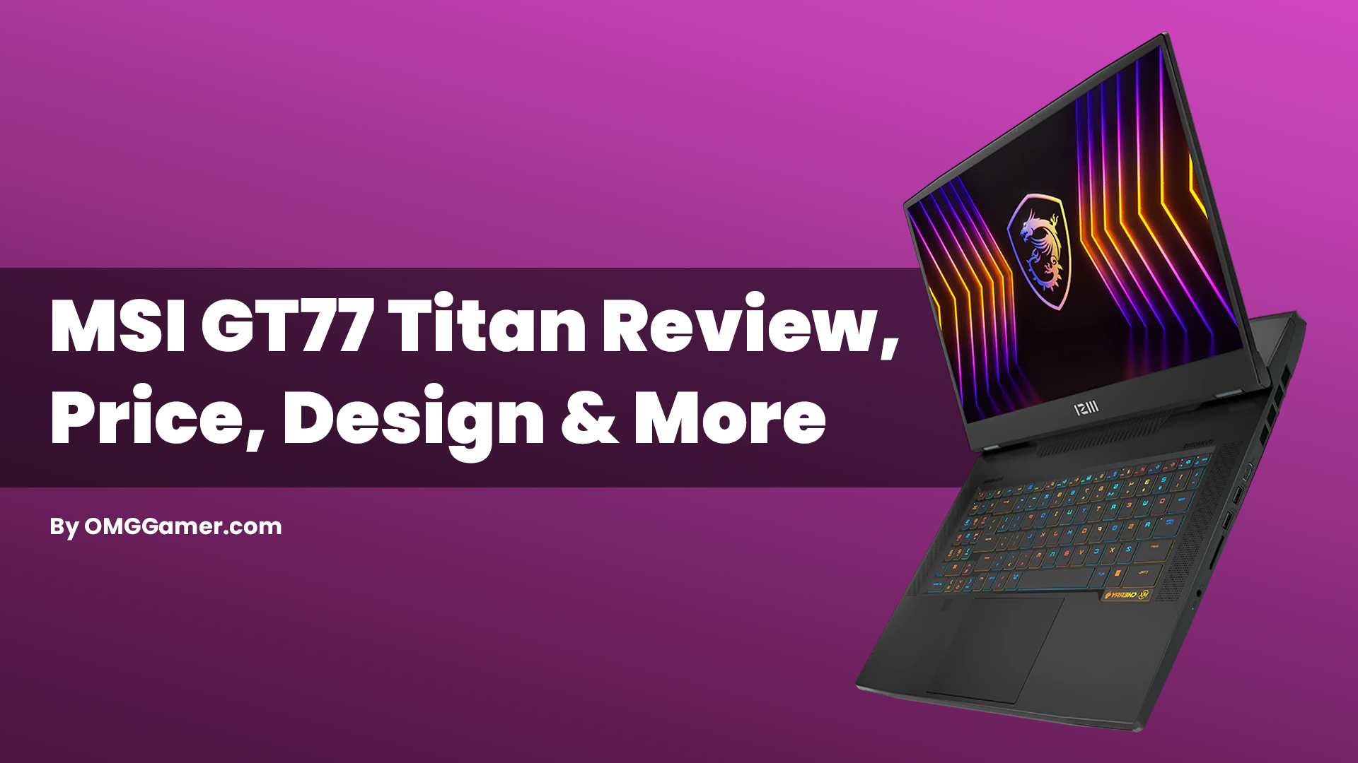 MSI GT77 Titan Review, Price, Design & Deals [2024]