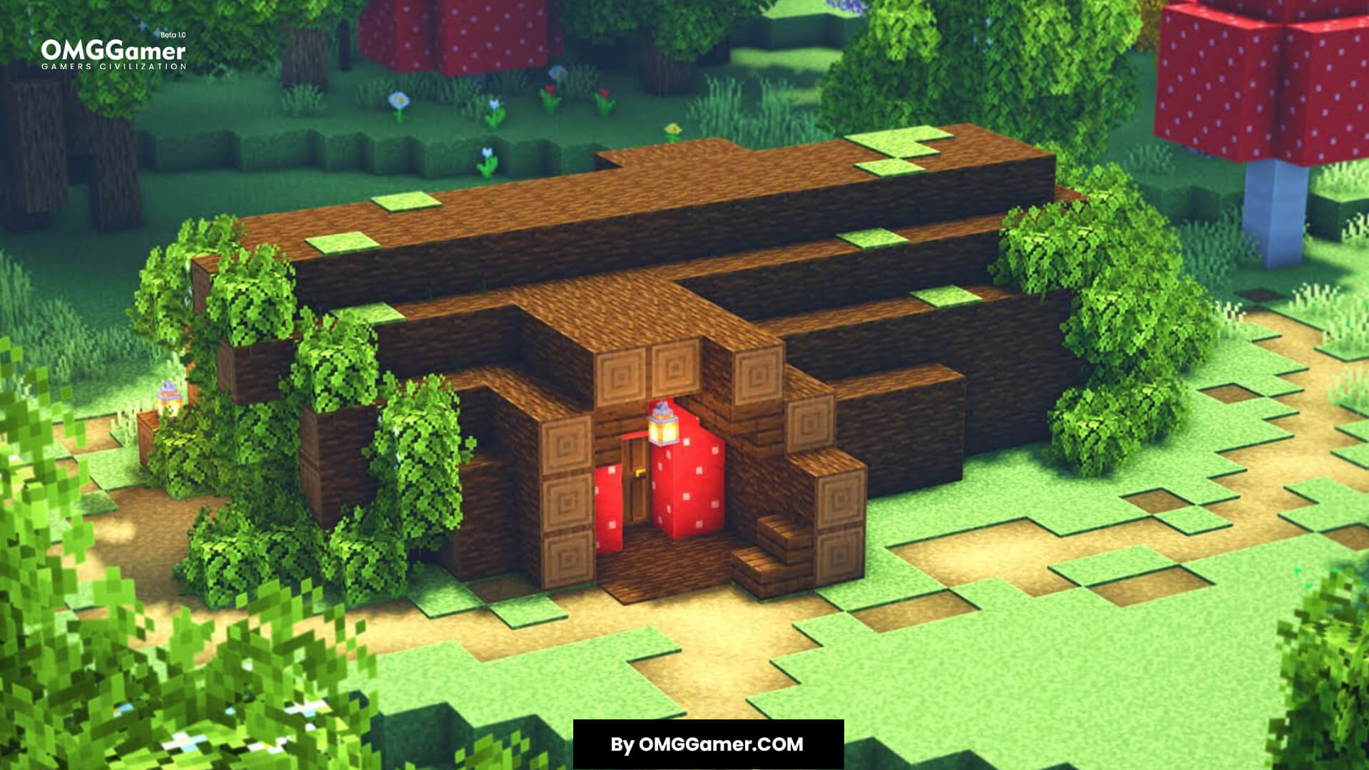 Minecraft Fallen Treehouse