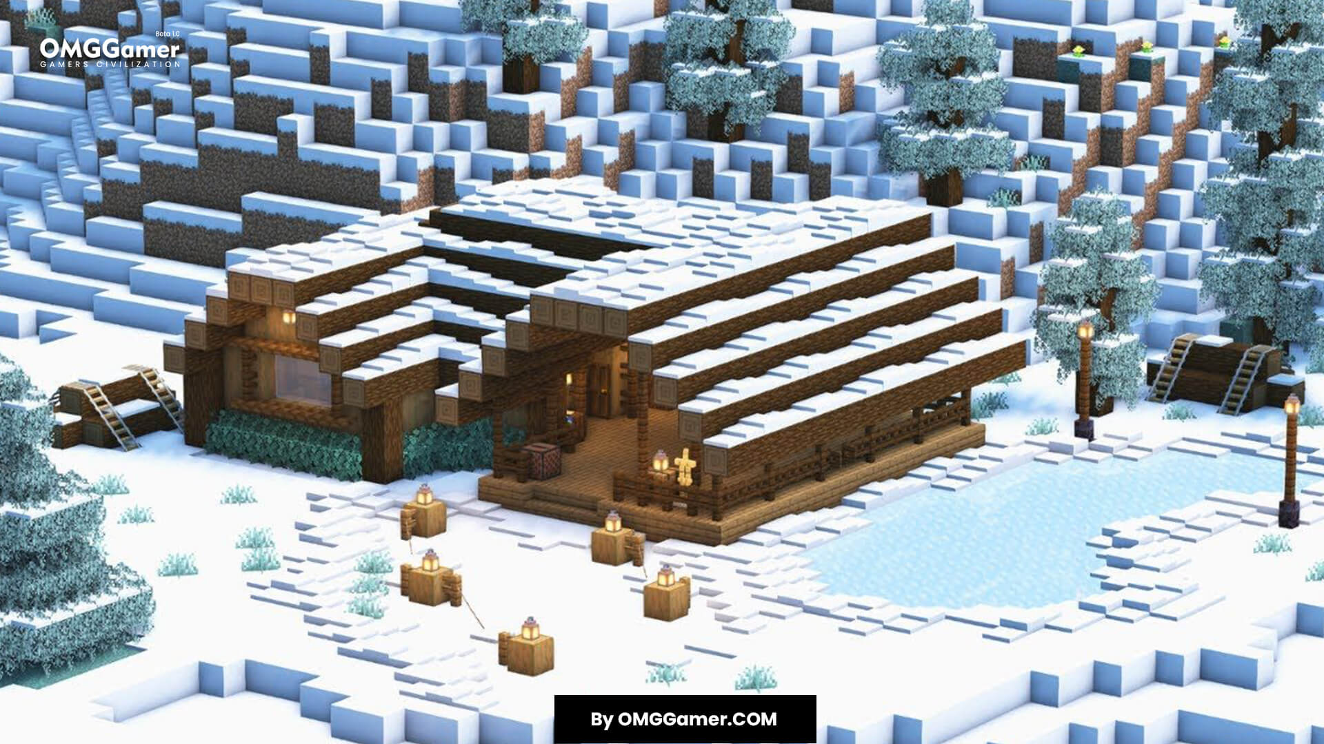 Minecraft Snow House