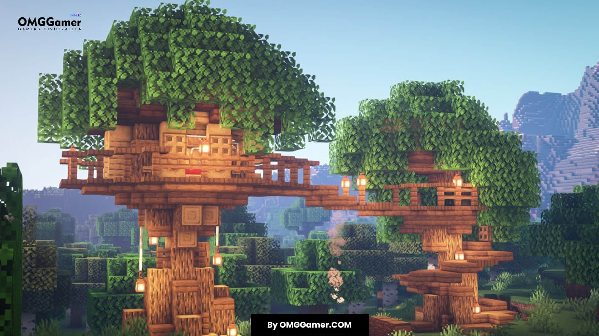 Minecraft Treehouse