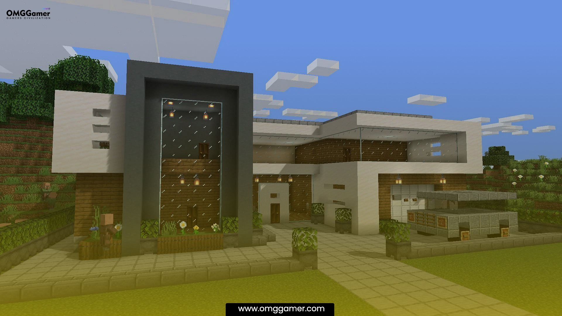 Modern Minecraft mansion