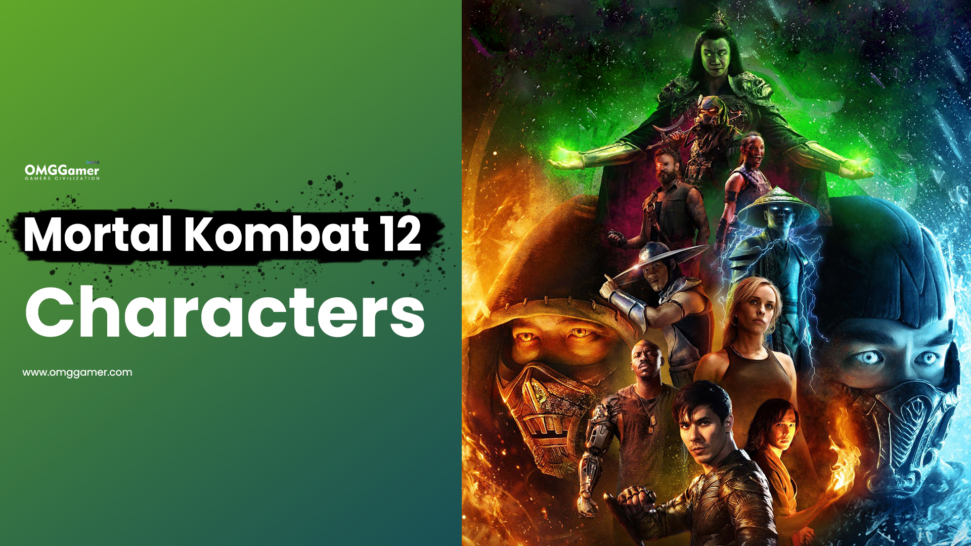 Mortal Kombat 12 Characters