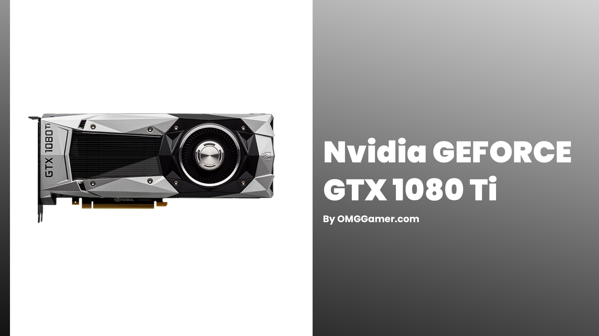 Nvidia GEFORCE GTX 1080 Ti: Cheapest 4K Graphics Cards