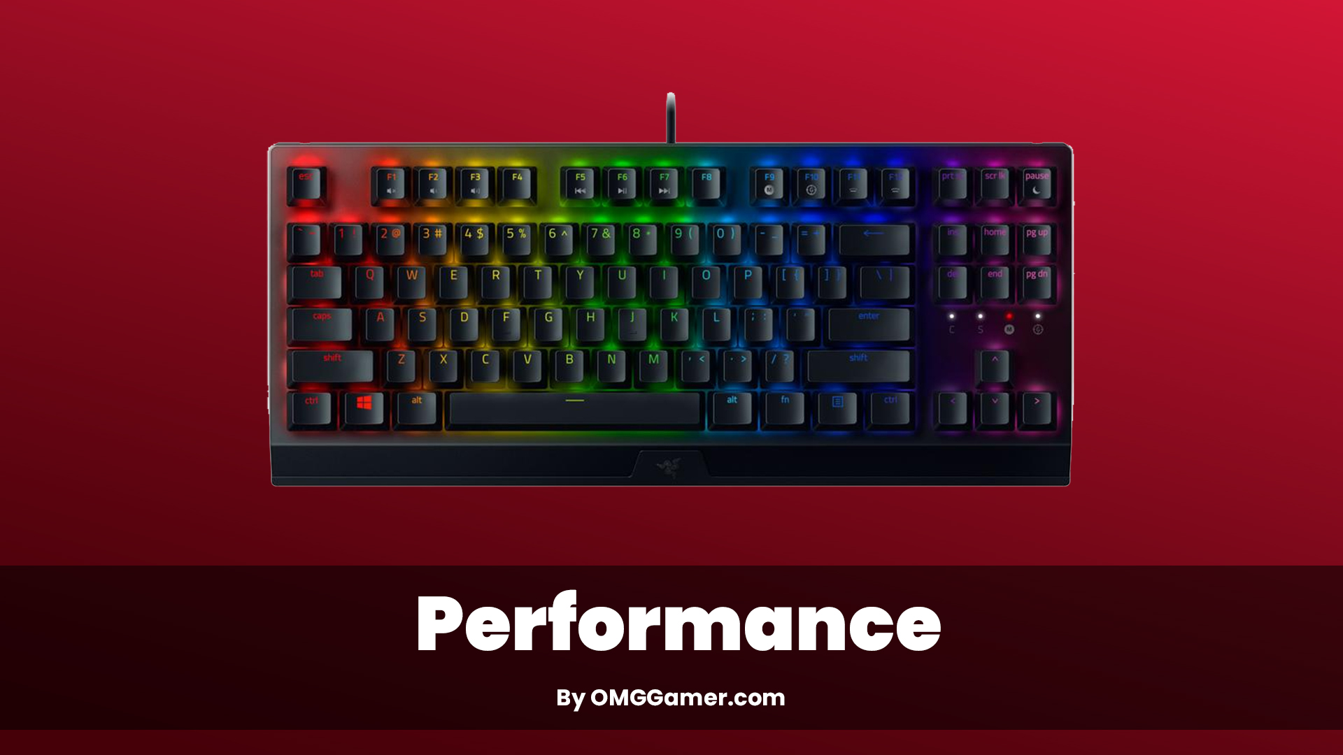 Razer BlackWidow v4 Pro Keyboard Performance