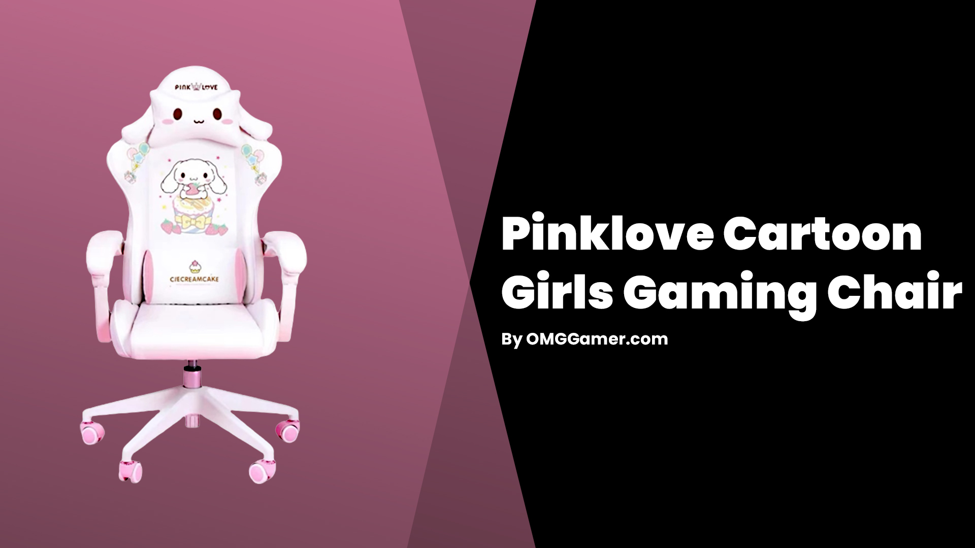 Pinklove Cartoon Girls Gaming Chair