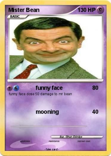 Pokemon Card Memes mr bean