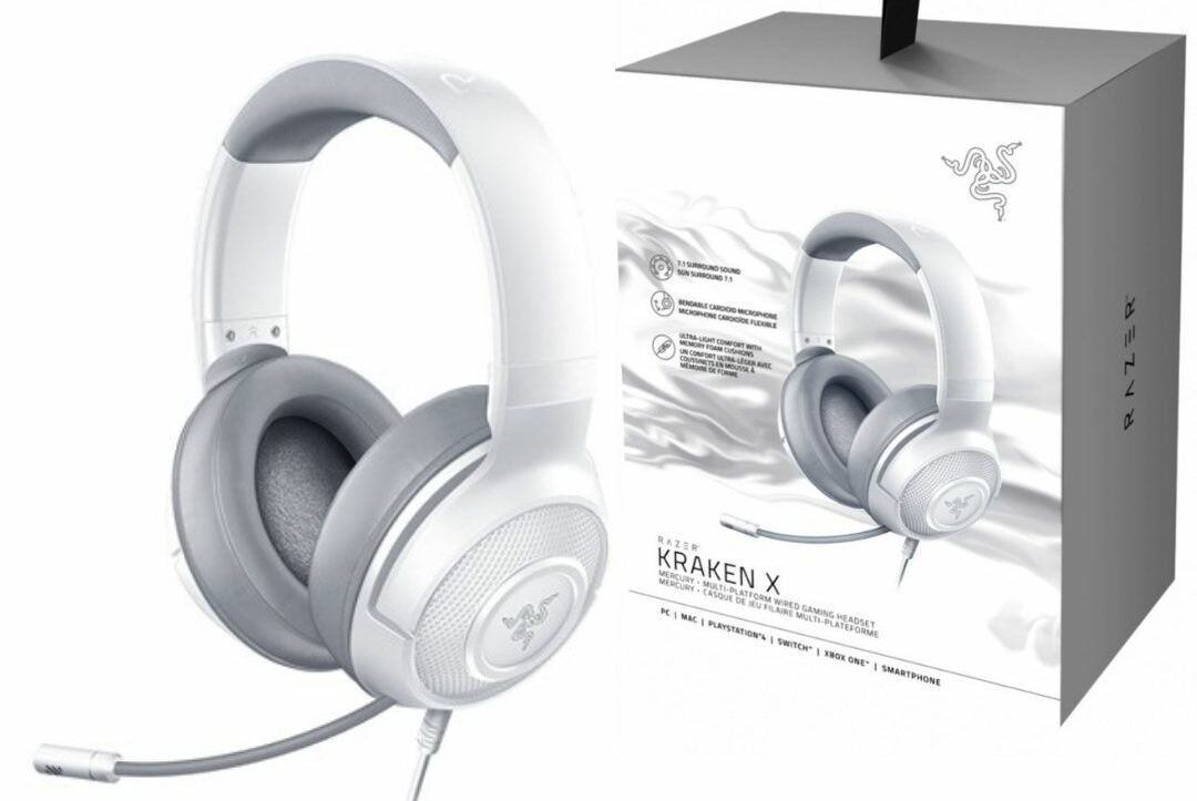 Razer Kraken X 7.1: Best White Gaming Headset