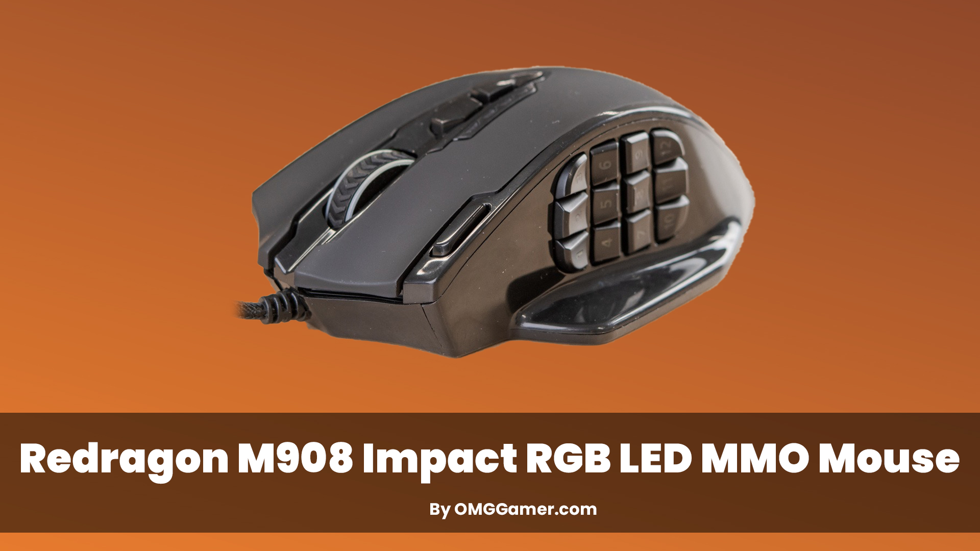 Redragon M908 Impact RGB LED MMO Mouse: Best MMO Mouse
