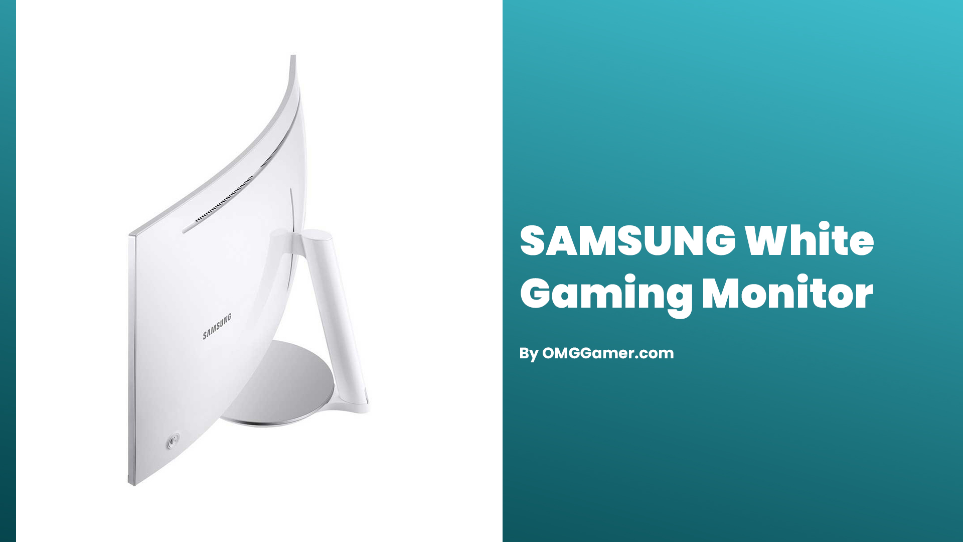 SAMSUNG White Gaming Monitor