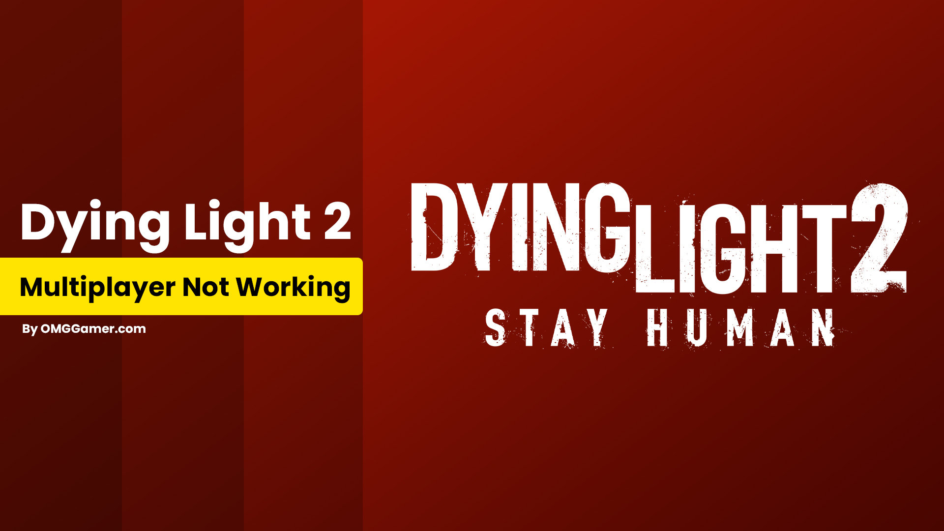 [SOLVED] Dying Light 2 Multiplayer Not Working [CO-OP]