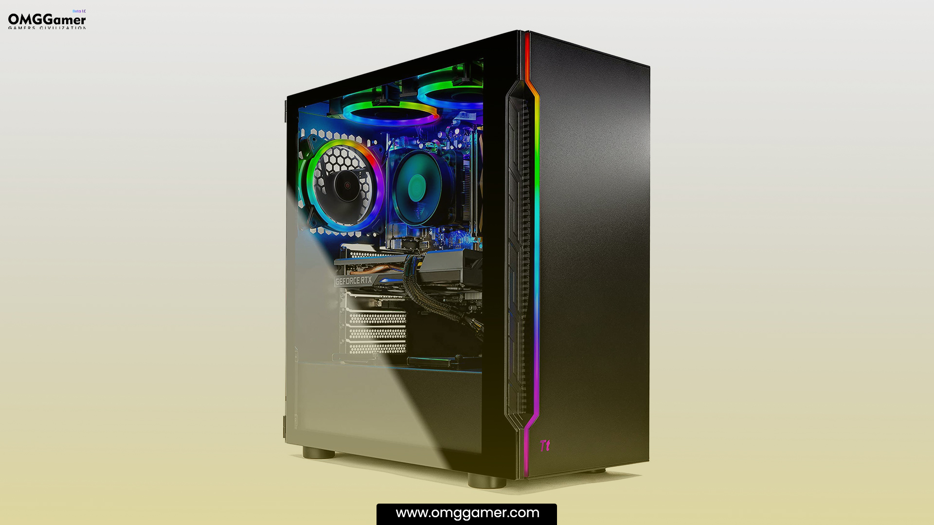 SkyTech Shadow 3.0 Gaming Computer PC with RTX 3060
