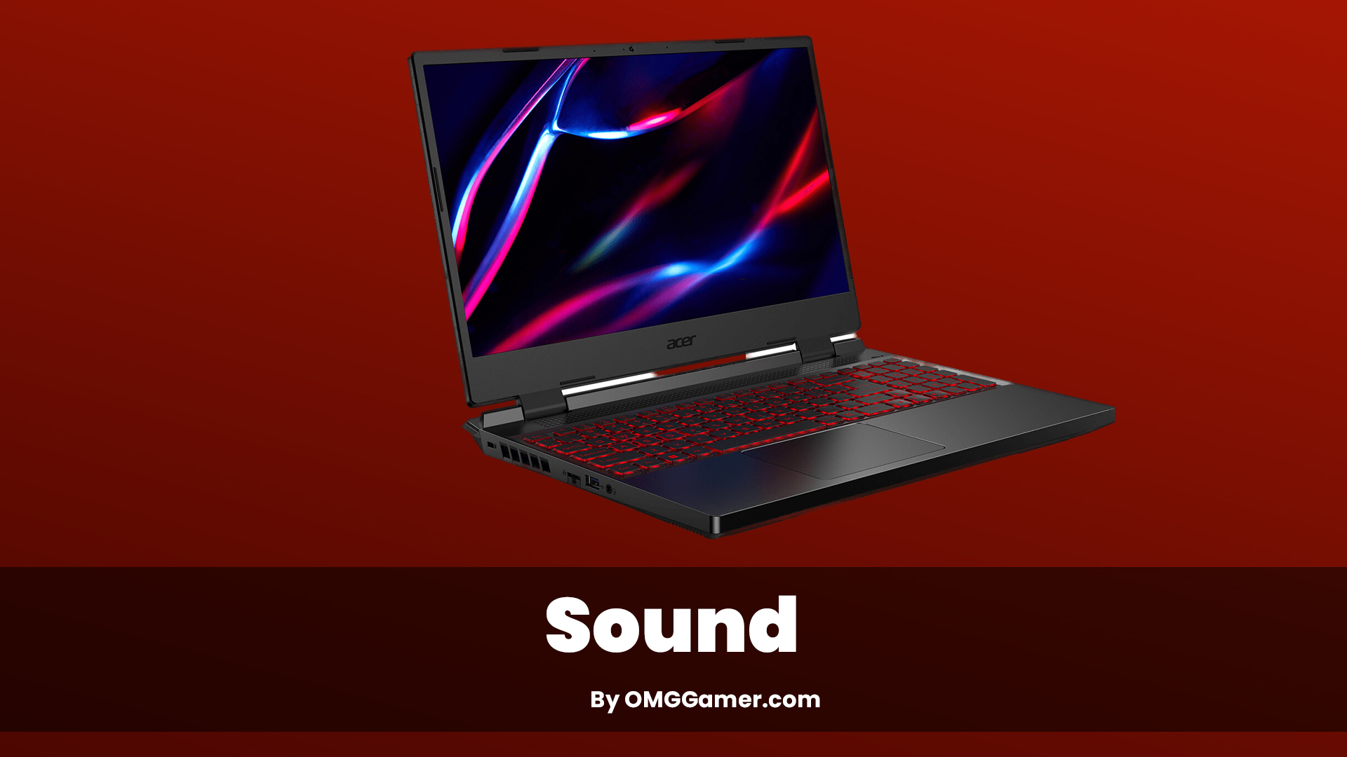 Sound: Acer Nitro 5