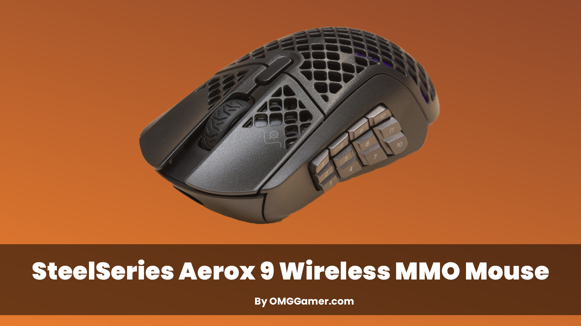 SteelSeries Aerox 9: Best MMO Mouse