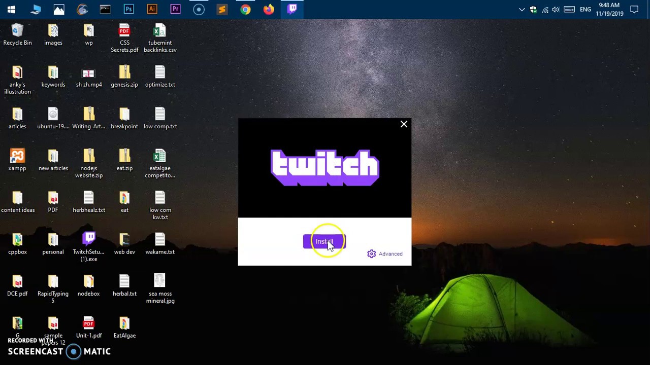 Twitch-Application-windows